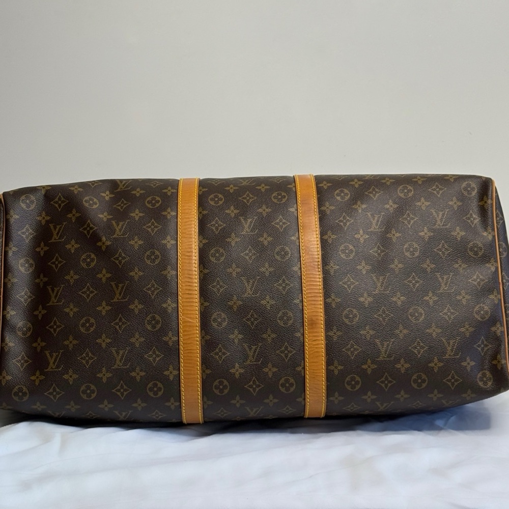 Louis Vuitton Keepall 60 (1987 Vintage Monogram) Duffel Bag - Picture 10 of 11